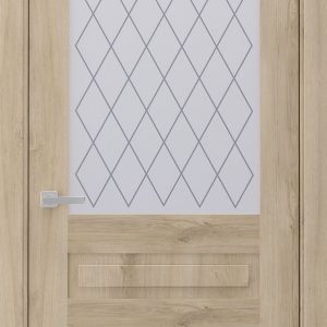 Classic New скло дуб болтон Alliance Doors