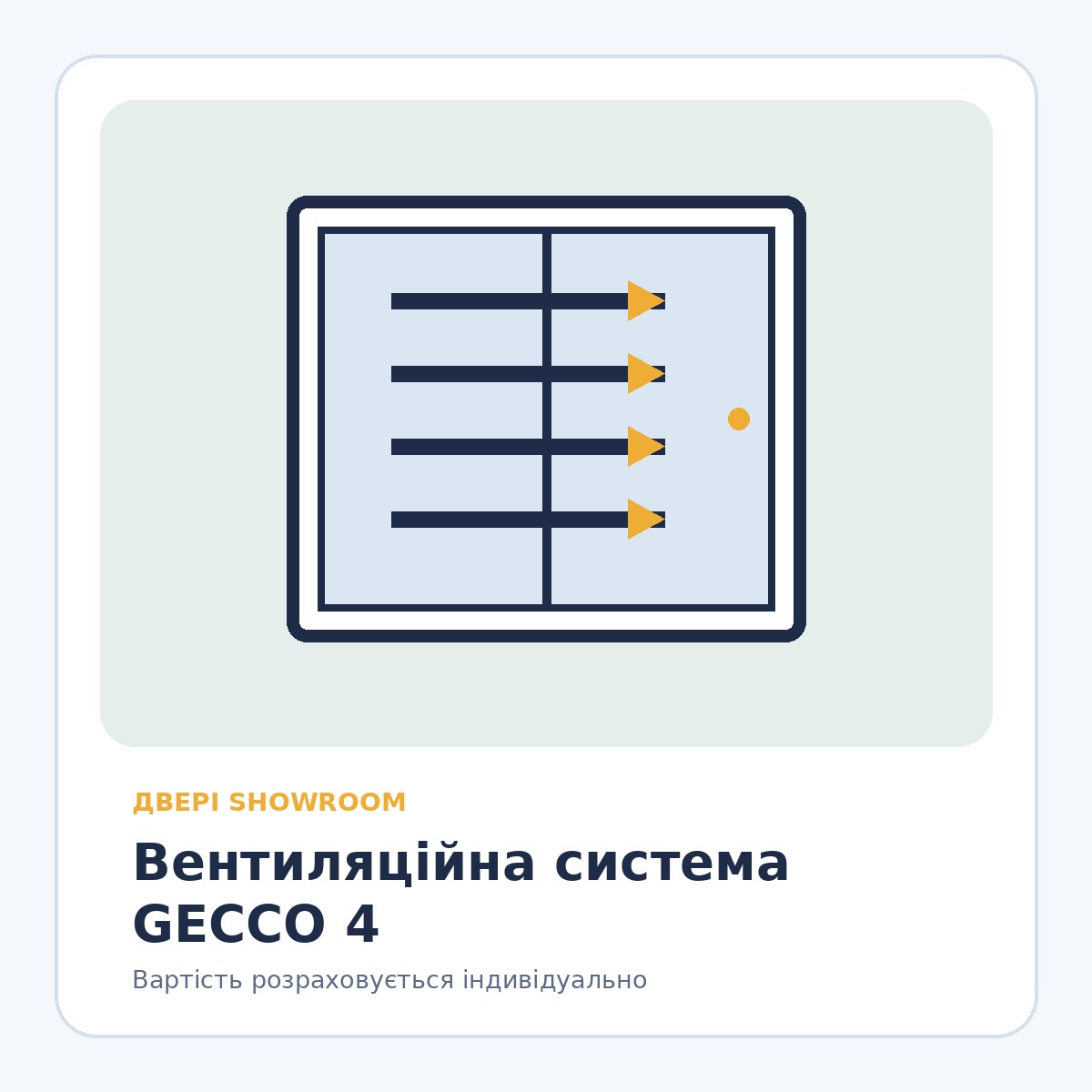 Вентиляційна система GECCO 4